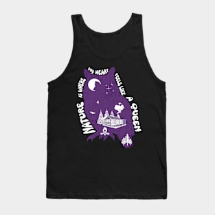 Owl Nature In My Heart Tank Top